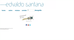 Desktop Screenshot of edvaldosantana.com.br